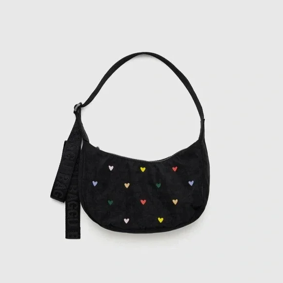 BAGGU Small Crescent Heart Bag New with Tags ♥️💙💛💚 - Picture 1 of 5